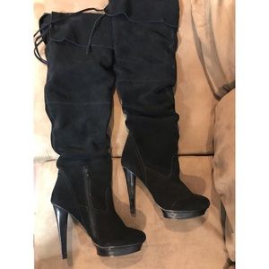Steve Madden Black Boots